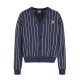 Karl Kani Ανδρική ζακέτα OG Pinstripe Jacquard Cropped Cardigan